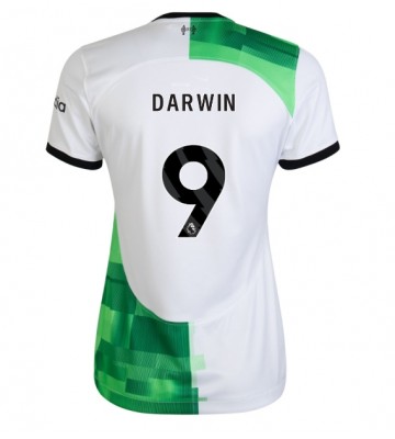 Lacne Ženy Futbalové dres Liverpool Darwin Nunez #9 2023-24 Krátky Rukáv - Preč